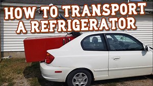 Can you lay a refrigerator on its side? How to transport a refrigerator on its side