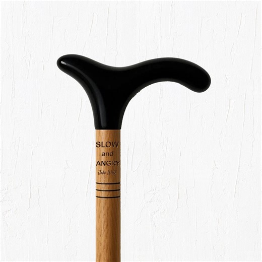 Personalized Wood Walking Stick: Carved Hiking Cane, Hiker Gift - Etsy