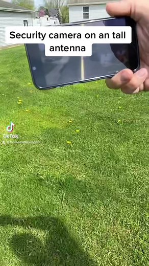 Seguridad con Cámara en Antena Alta