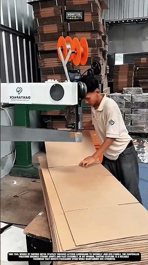 Packaging Assembly Tool stapling cardboard boxes firmly and consistently Best for industry #tool