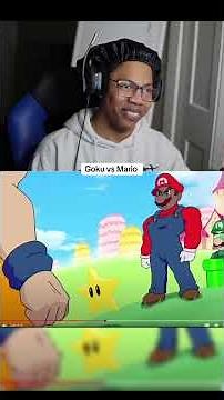 Goku vs Mario rap battle pt.3 . . #goku #memestiktok #animatedstory #mario #reactionvids