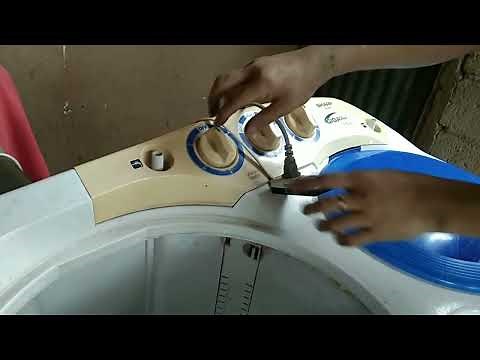 Washing Machine repair done. SHARP ES-7525TGIGA Wash 7.5kg