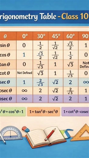 Trigonometry ratios. class 10 maths