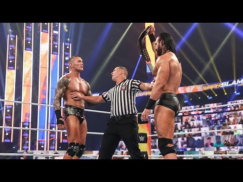 Drew McIntyre vs. Randy Orton — WWE Championship Match: SummerSlam 2020