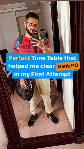 Chirag Chopra | Banker | Educator | Mentor on Instagram: "I used to wake up at 6:30am (whether winters or summer). Every morning began the same - a quick breakfast and then I’d be learning concepts & solving questions of Quantitative Aptitude by 8 am. For two and a half hours, it was a battle of formulas, calculations, and practice questions. By 11, my brain would be begging for a break. That’s when I’d head to my online Reasoning class, learning new concepts and then practising questions for al