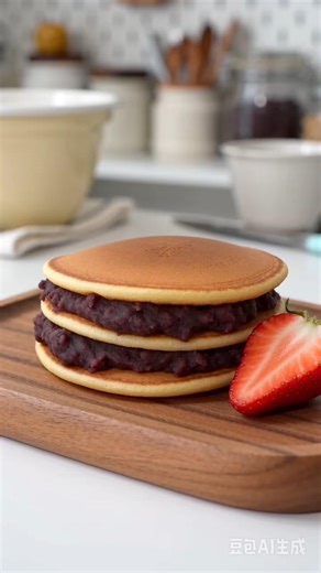 #铜锣烧 #dorayaki #红豆甜点 #日式甜点 #甜点控 #下午茶
