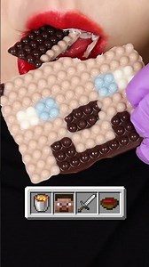 MINECRAFT FOOD CHALLENGE ASMR 🧟