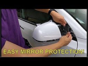 How to install PPF on the Tesla Model Y Mirror