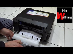 How to CLEAR or REMOVE paper jam on Epson EcoTank Printer - Beginners guide