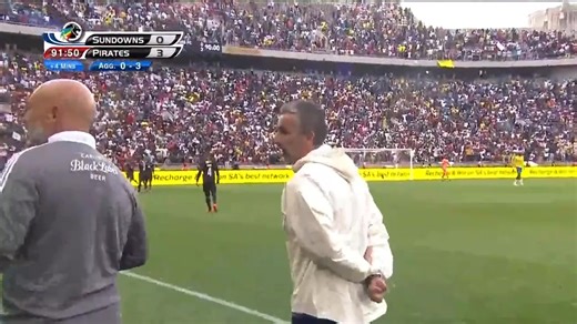 ⏪ 𝕄𝕋ℕ𝟠 ⏪ A recap of the #MTN8 semi-final clash between Mamelodi Sundowns and Orlando Pirates back in 2022! #SABCSportFootball #WafaWafa | SABC Sport