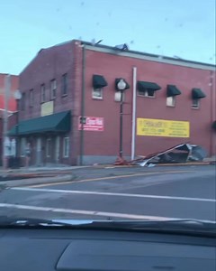 Quick video of the tornado damage in Paoli, IN. The NWS is out surveying Monday afternoon. 🎥: Josh Catron | Indiana Weather Network