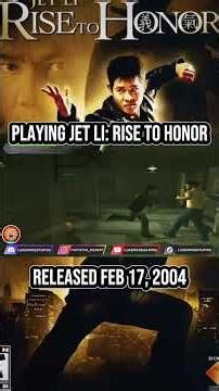 Playing Jet Li: Rise to Honor from the PS2! #fyp #gaming #ps2 #lukemanestudios #JetLi