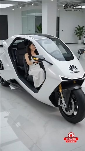 Huawei's NEW Solar Panel Charging Motorcycle SHOCKS the World! ☀️🏍️ The Future Is Here!