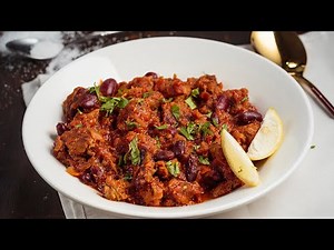 Chunky Beef Chili Easy Homemade Recipe