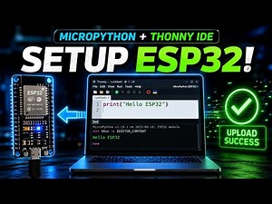 ESP32 MicroPython Setup Tutorial | Getting Started with Thonny IDE