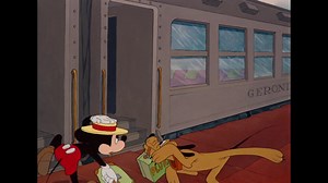 Watch 'Hurry up, Pluto! Hey, you! No dogs allowed! See?' | Mr  Mouse Takes a Trip Clip