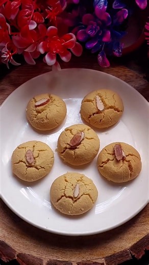 Besan Nan khatai Biscuits| easy#Tasty #Quick#dailybytedelights