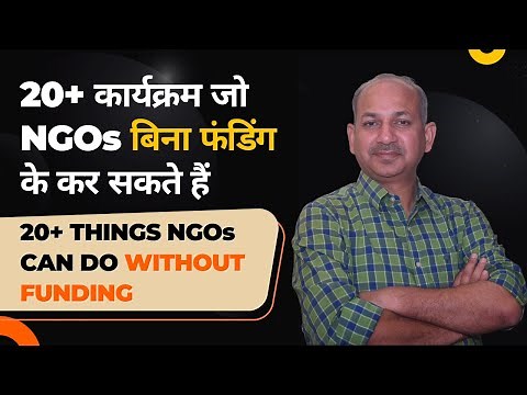 20 things new NGO can do, CSR Project Ideas, Volunteering Activities, Fund for New NGO, Crowdfunding