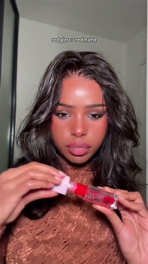Stop Wearing Matte Red! Try This Instead 👀