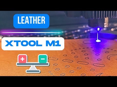 XTOOL M1— pros, cons. My Honest Review + Free Leather Pattern.