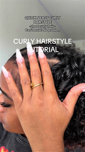 How to Style Curly Hair Baddie Edition