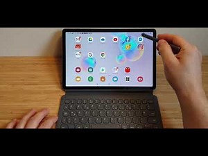 Samsung Galaxy Tab S6 - External keyboard not working on the Messenger app. How to fix it?