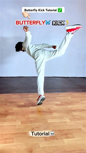Butterfly Kick Tutorial ✅ #shorts #parkour #ashortaday