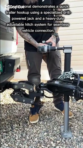 Efficient Trailer Hitch Setup