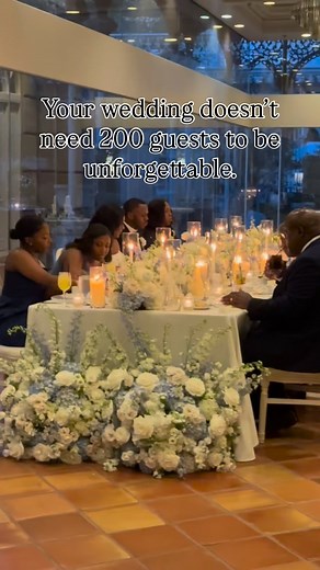 There’s something so special about an intimate reception— a candlelit table, your closest people, the kind of joy you can feel in the room. This is your sign to slow down… to celebrate with the ones who truly know you… to savor a dinner filled with stories, laughter, and the sweetest in-between moments. Your wedding doesn’t need to be big to be unforgettable. It just needs to feel like you. Planning your 2026 wedding? Let’s create something intentional, emotional, and uniquely yours. #dallaswedd