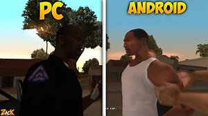Сравнение графики GTA SAN ANDREAS [PC vs ANDROID]