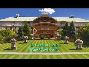 Presenting The Lodge at Turning Stone Resort. Fireplace suite with balcony ☆☆☆☆