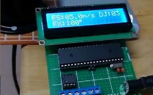 气象参数监测 风速风向监测仪 51单片机 或 STM32单片机 labview 嵌入式开发 （适合于计算机、自动化控制专业毕业设计、课程作业）