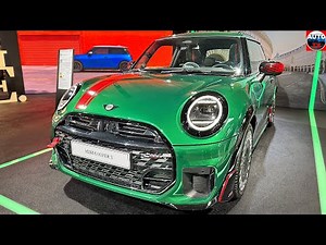 2026 MINI COOPER S JCW – British Racing Green in details (visual review exterior)