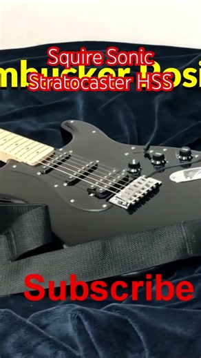 Squire Sonic Stratocaster HSS overdrive sound #guitarperformance #stratocaster