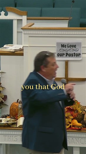 We've made everything God in our lives... Except God. | Liberty Free Will Baptist Church Chuckey, TN