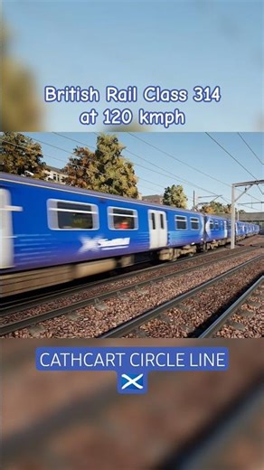 BR 314 @ 120 kmph #scotrail #shorts #trainspotting #trainsimworld #britishrail #glasgow #railway
