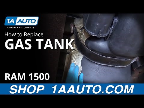 How to Replace 26 gal Gas Tank 02-08 Dodge Ram 1500