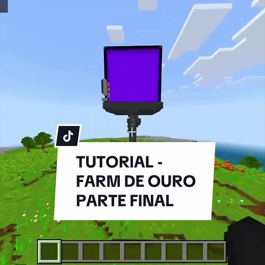 Farm de ouro e XP melhorada Minecraft — parte final tutorial