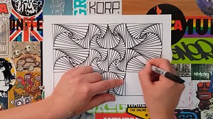 Relaxing Zen Drawing 4 | Doodle with Korp