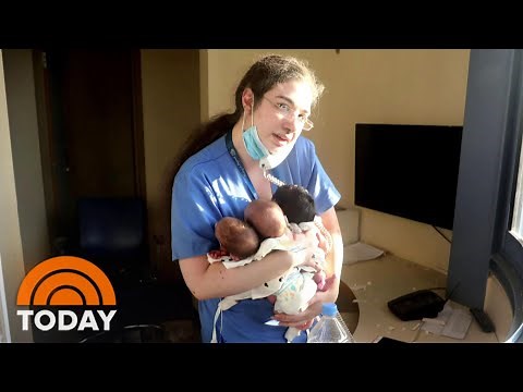 Hero Nurse Who Saved Preemie Babies After Beirut Blast Speaks Out | TODAY