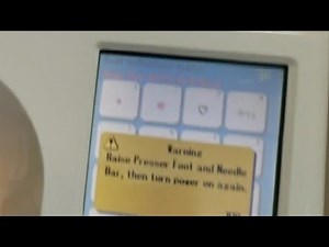 Janome Memory Craft 10000,10001, fix needle threader