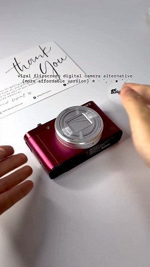 sony wx500 in color red!! ❤️📸 check availability on www.digicamvault.com 🫶🏻 | Digicam Vault