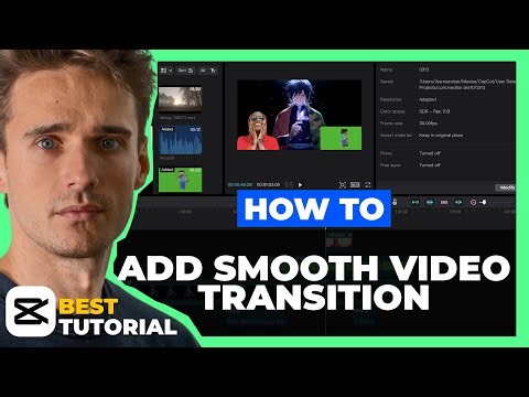 HOW TO ADD Smooth Video Transition On CapCut PC