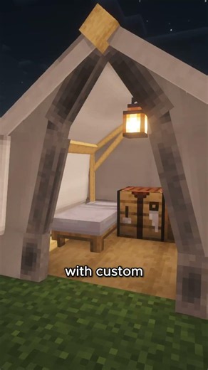 Tents in Minecraft