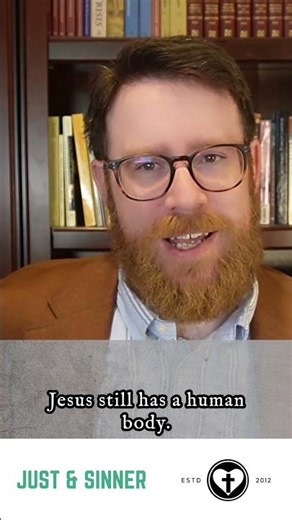 Jesus retains his humanity