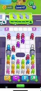 Bus Jam Level 47 Walkthrough Solution