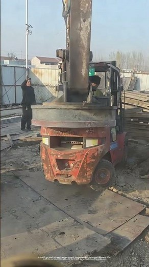 Rescue a Stuck Forklift - Just Use an Electromagnet
