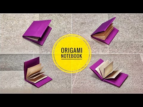 Origami Notebook | Origami tutorial | Paper craft