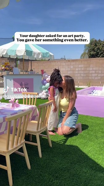 Kids Arts & Crafts Paint Party Ideas for Kids