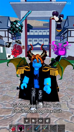 các chiêu thức hút máu trong blox fruits #roblox #bloxfruits #shorts
